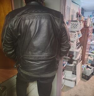 Harley-Davidson Black Leather Performance Jacket